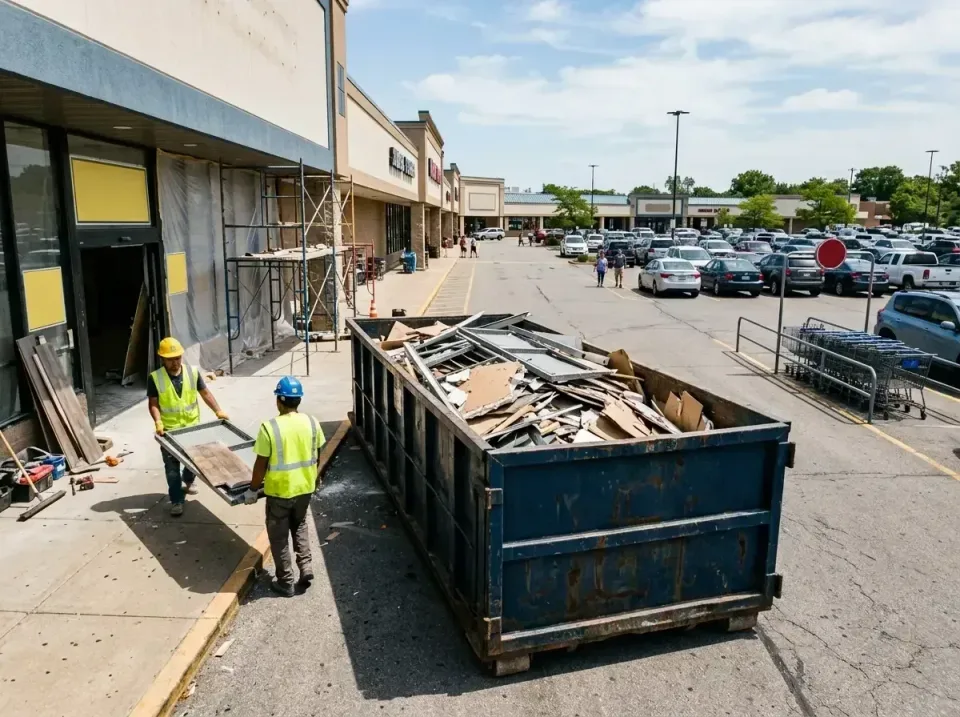 retail-store-renovation-debris-003 — frequently asked questions, Roll-off Dumpster Rentals in Calverton, MD